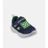 Chaussures Skechers Nitro Sprint-Rowzer Enfant Navy Textile/ Synthetic/ Lime Trim