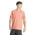 T-shirt à partir de Running adidas A la course Homme Corail