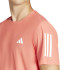 T-shirt à partir de Running adidas A la course Homme Corail
