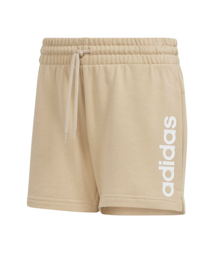 Pantalon adidas Ft linéaire Court Femme Beige