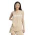 Top adidas Linear Tk Femme Beige