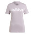 T-shirt adidas Linear Femme Lilas
