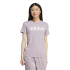 T-shirt adidas Linear Femme Lilas