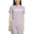 T-shirt adidas Linear Femme Lilas