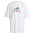 T-shirt adidas Fleur Badge de Sports Gt Femme Blanc