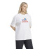 T-shirt adidas Fleur Badge de Sports Gt Femme Blanc