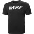 T-shirt par Fitness Helly Hansen Lifa Tech Graphic Homme Noir