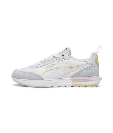 Chaussures Puma R22 White Warm White Femme