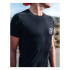 T-shirt de Running Compressport Performance Homme Noir/Blanc
