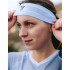 Ruban de pelo de Running Compressport Thin On/Off Blanc/Noir