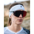 Ruban de pelo de Running Compressport Thin On/Off Blanc/Noir