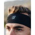 Ruban de pelo de Running Compressport Thin On/Off Noir/Blanc