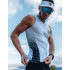 Visière de Running Visière Compressport Ultralight Blanc/Noir