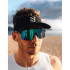 Visière de Running Visière Compressport Ultralight Noir/Blanc
