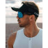 Visière de Running Visière Compressport Ultralight Noir/Blanc