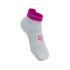 Chaussettes de Running Compressport Pro Racing v4.0 Run Low Blanc/Jaune/Rose