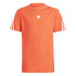 T-shirt adidas Future Icons 3-Stripes Enfant Rouge
