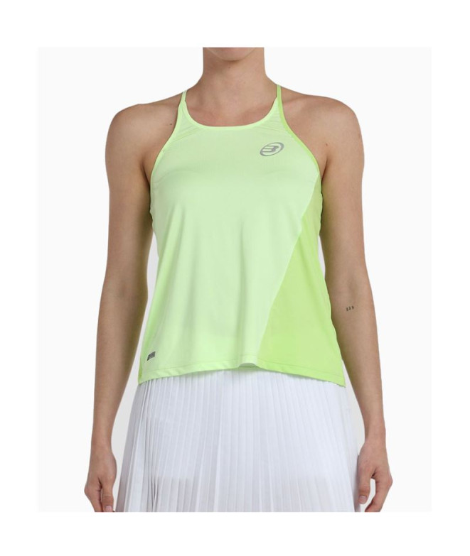 T-shirt Femme Bullpadel Bines Jaune