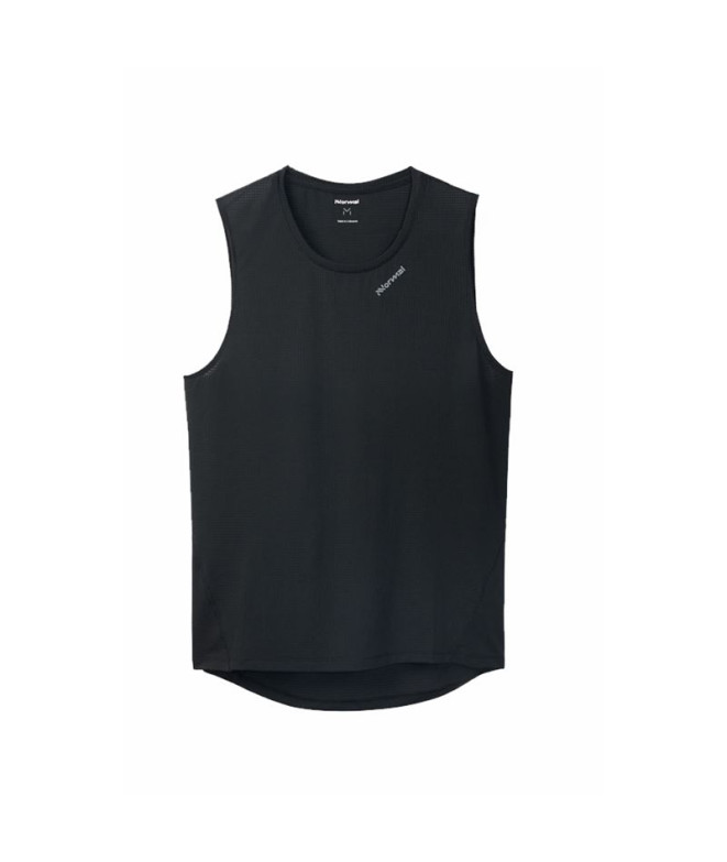 T-shirt de Trail Nnormal Race Tank Homme Noir