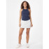 Jupe Pádel Wilson de l'équipe Flat Front White Femme