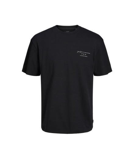 T-shirt Homme Jack And Jones Lisa Crewneck Noir