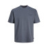 T-shirt Jack & Jones Lisa Col rond Marquage Col ras du cou Sn Gris
