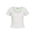 T-shirt Jack & Jones Jxlucinda Str Ss Tee Jrs Blanc