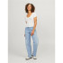 T-shirt Jack & Jones Jxlucinda Str Ss Tee Jrs Blanc