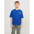 T-shirt Jack & Jones Jorcole Back Print Tee Ss Volume Mni Blue