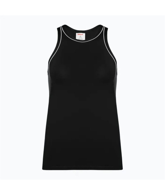 T-shirt Pádel Wilson de Team Tank Noir Femme