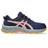 Chaussures Trail Enfant de ASICS Pre Venture 9 Gs Bleu/Coral