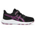 Chaussures de Running ASICS Jolt 4 Ps Enfant Noir/Pourpre