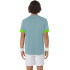 T-shirt de Tennis ASICS Court Ss Top Homme Aqua/Lime