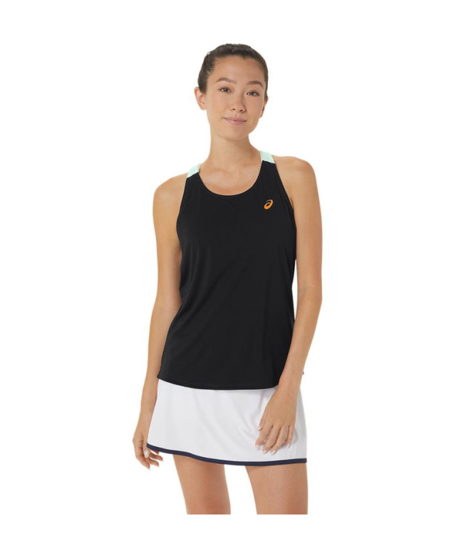 T-shirt ASICS Braces Court Femme Noir