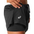Pantalons de Tennis ASICS Court Femme Noir