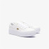 Chaussures Lacoste Vulcanisé Femme Blanc