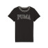 T-shirt Puma QUAD G Noir Enfant