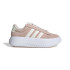 Chaussures adidas Grand Court Platform Suede Femme Pink
