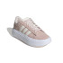 Chaussures adidas Grand Court Platform Suede Femme Pink