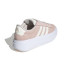 Chaussures adidas Grand Court Platform Suede Femme Pink