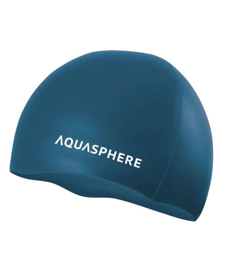 Bonnet de natation Aqua Sphere Plain Dark Dark silicone...