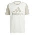 T-shirt adidas Big Logo Single Homme Beige