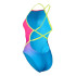 Maillot de bain de Natation Aqua Sphere Essential Diamond Back Adj Multicor/Yellow Femme