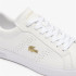 Chaussures Lacoste Vulcanisé Femme Blanc