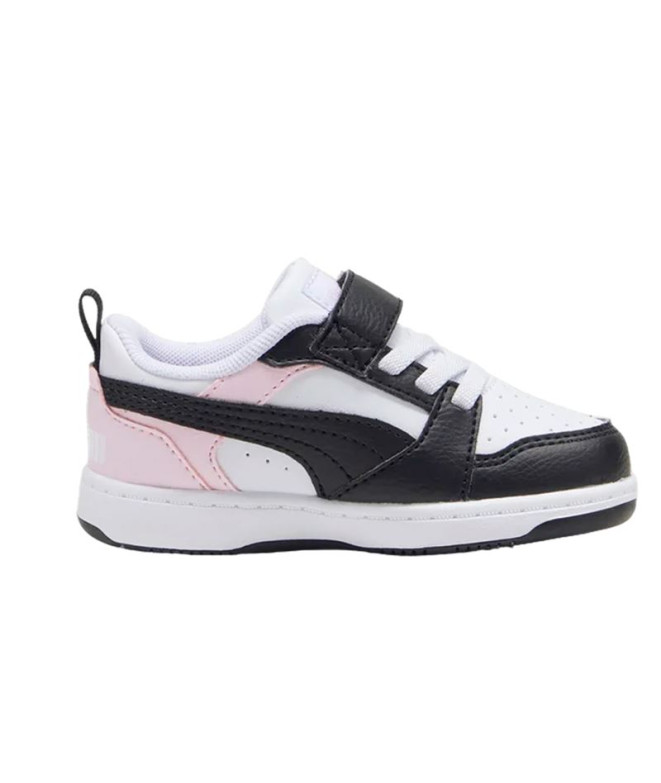 Chaussures Puma Rebound V6 Enfant Blanc