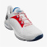 Chaussures Pádel Wilson Homme de Hurakn Pro Blanc/Rouge/Bleu