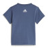 Ensemble adidas I Lin Co Set Enfant Bleu/Gris