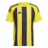 T-shirt à partir de Football adidas Striped 24 Enfant Yellow