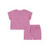 Ensemble Converse Jacquard floral Set Fille Oops Pink