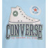 T-shirt Converse Script Sneaker Gfx Enfant Bleu